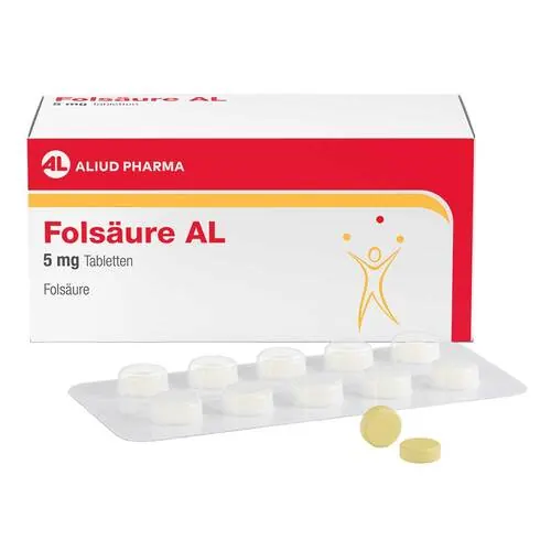 Folsäure AL 5 mg Tabletten, 100 St