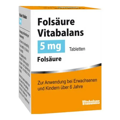 Folsäure Vitabalans 5 mg Tabletten, 100 St