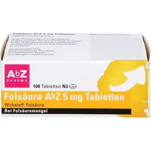 FOLSÄUREAbZ5mgTabletten100St