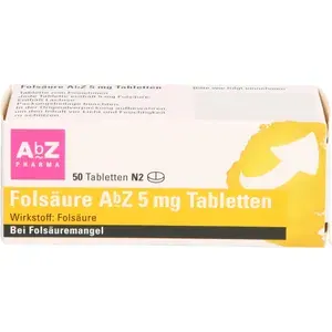FOLSÄUREAbZ5mgTabletten50St