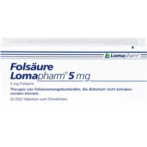 FOLSÄURELOMAPHARM5mgTabletten50St