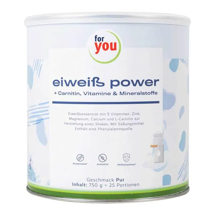 For You Eiweiß Power Pur, 750 g