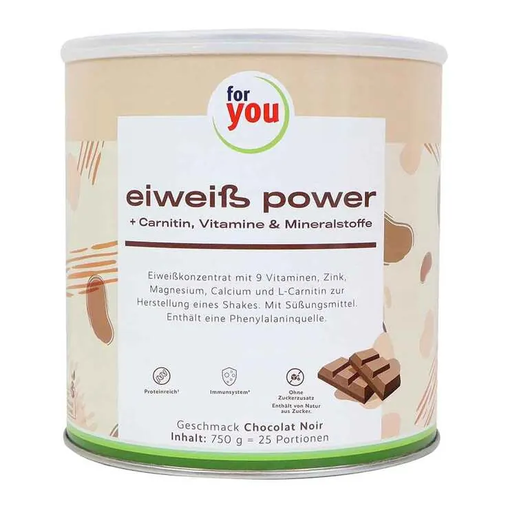 For You Eiweiß Power Schoko, 750 g