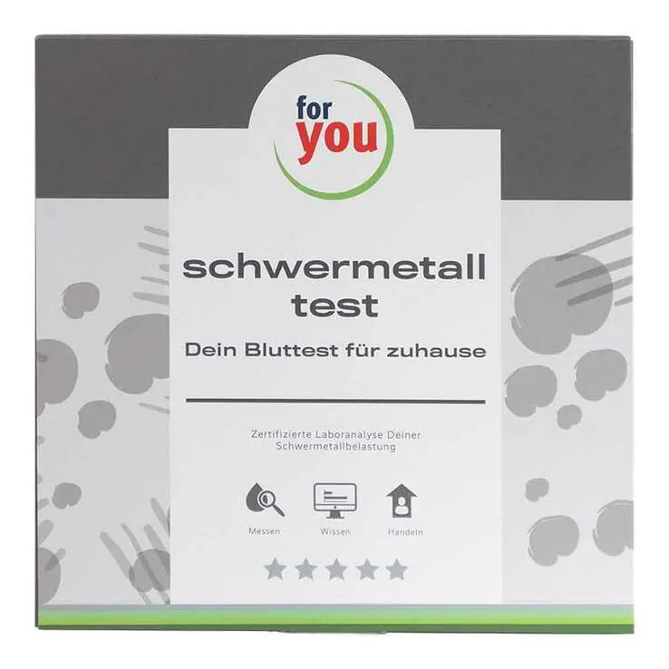 For You schwermetall-Test, 1 St