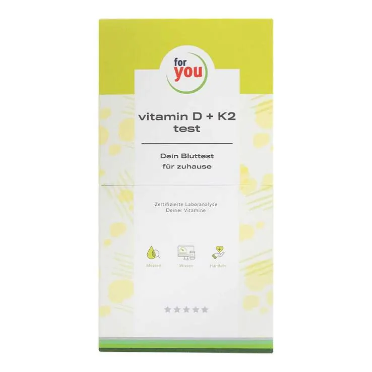 For You vitamin D3 & K2 test Bluttest für zuhause, 1 St
