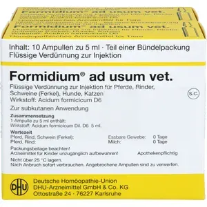 FORMIDIUMINJEKTIONSLÖSUNGvet.20X5ml