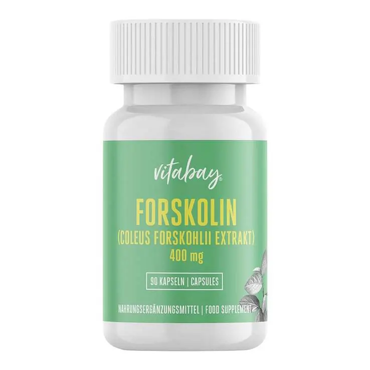 Forskolin 400 mg Coleus Forskohlii Extrakt vegan Kps, 90 St