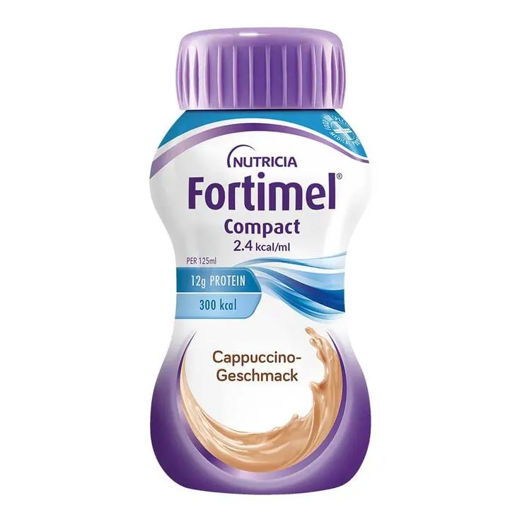Fortimel Compact 2.4 Cappuccinogeschmack, 8X4X125 ml