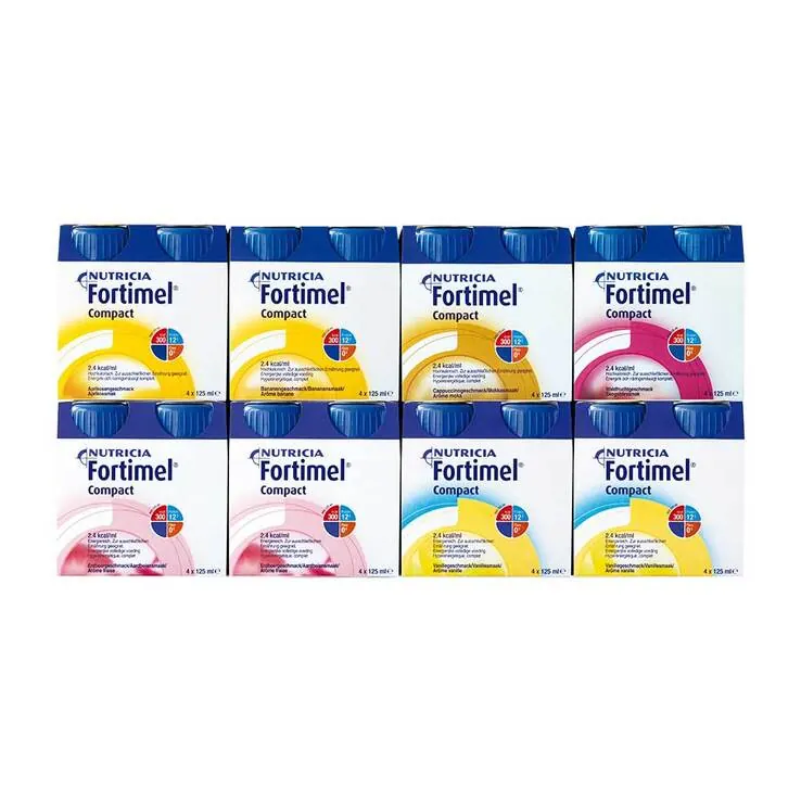 Fortimel Compact 2.4 Mischkarton, 8X4X125 ml