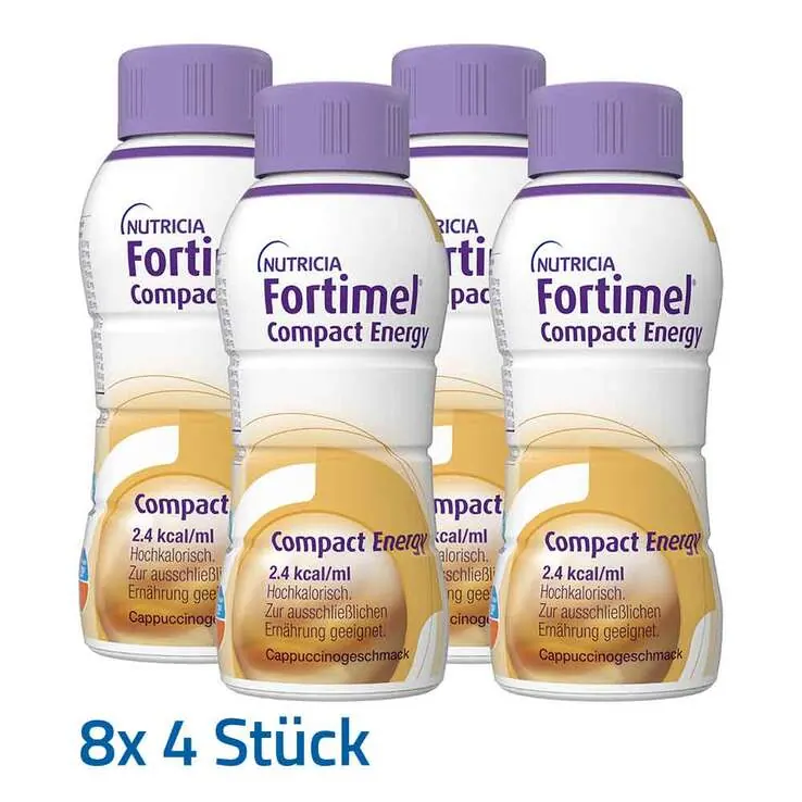 Fortimel Compact Energy Cappuccino, 8X4X300 ml