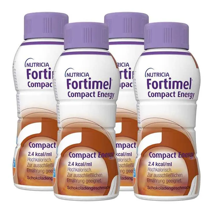 FORTIMEL Compact Energy Schokolade, 4X300 ml