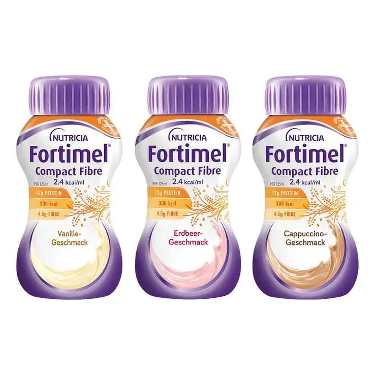 Fortimel Compact Fibre Mischkarton, 8X4X125 ml