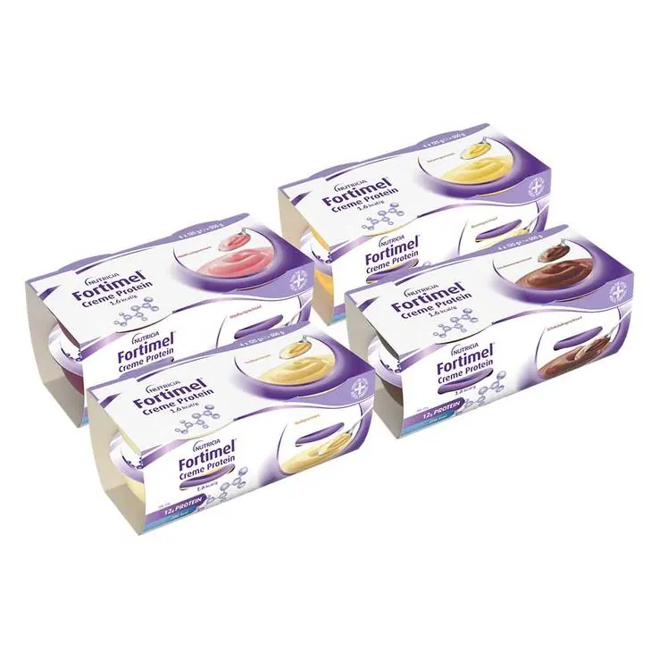 Fortimel Creme Protein Mischkarton, 8X4X125 g