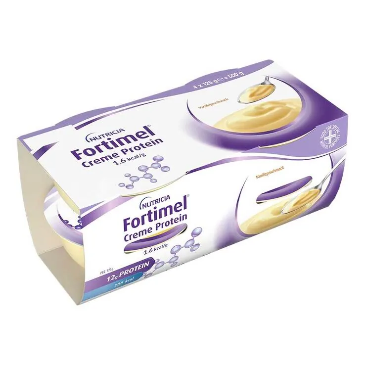 Fortimel Creme Protein Vanille, 8X4X125 g