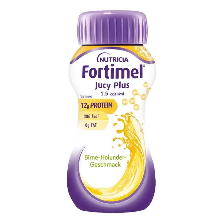 Fortimel Jucy Plus Birne Holunder, 32X200 ml