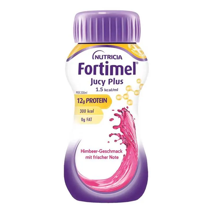 Fortimel Jucy Plus Himbeere frische Note, 32X200 ml
