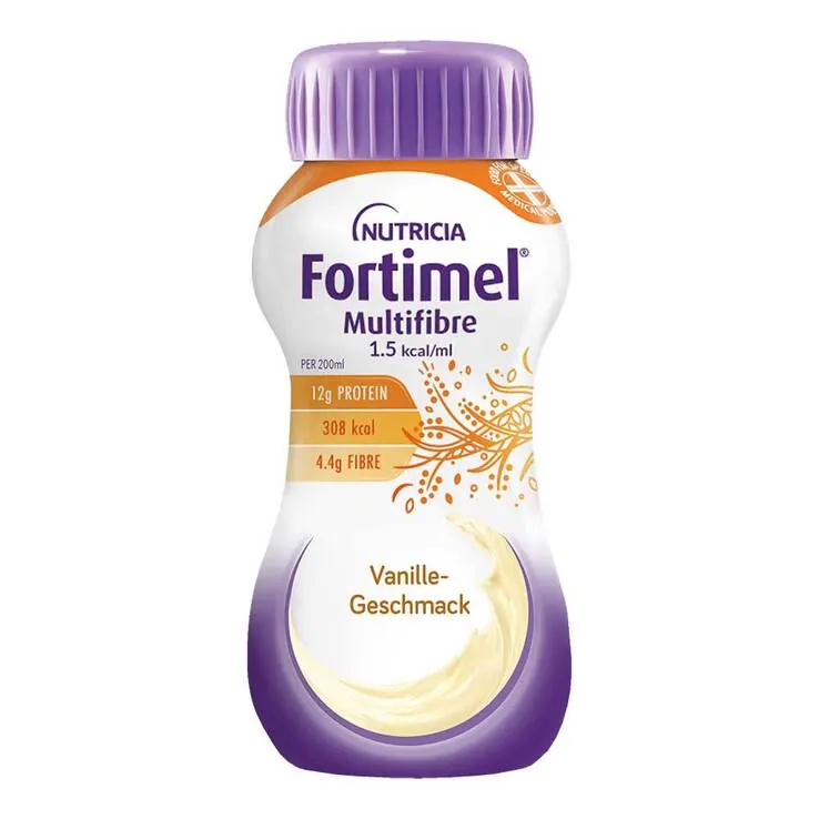 Fortimel Multifibre 1.5 kcal Vanillegeschmack, 32X200 ml