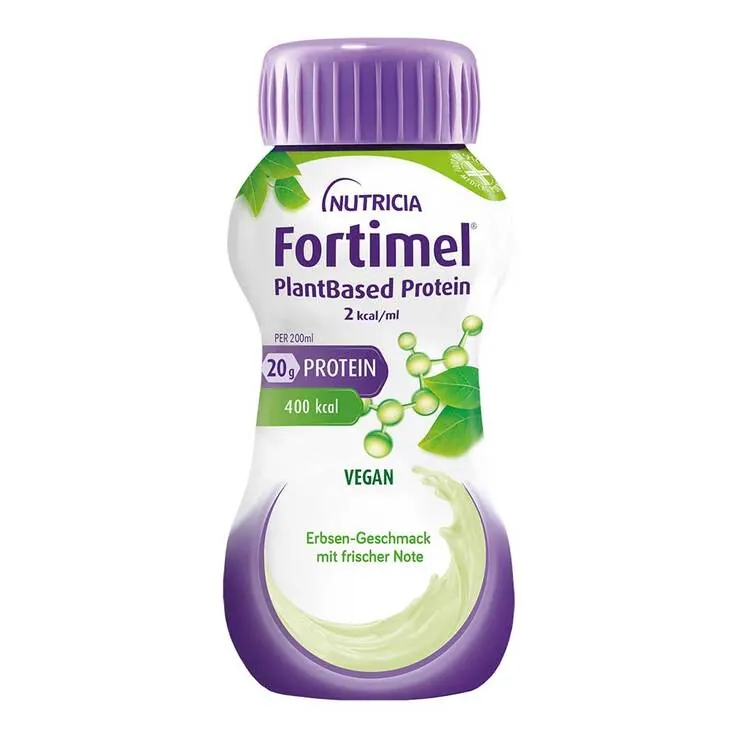 Fortimel Plantbased Protein 2 kcal Erbse fri.Note, 8X4X200 ml