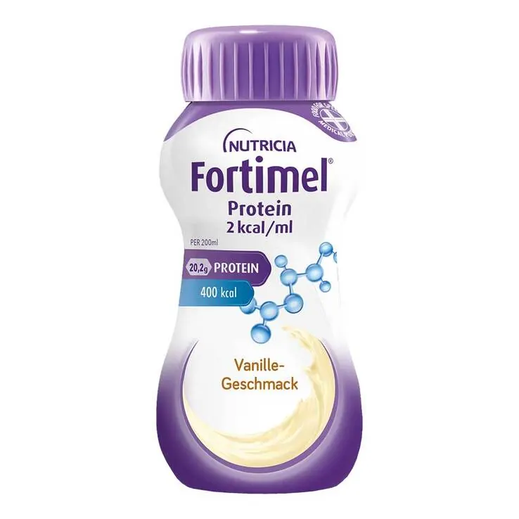Fortimel Protein 2 kcal Vanillegeschm.Trinknahrung, 32X200 ml