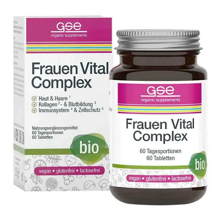 Frauen Vital Complex Bio Tabletten, 60 St