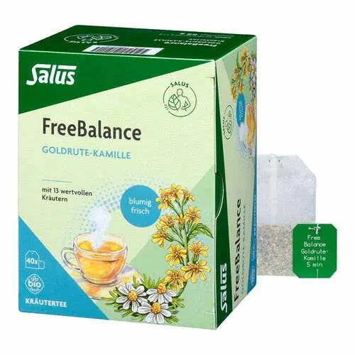 Freebalance Goldrute-Kamille Tee Bio Salus Fbeutel , 40 St
