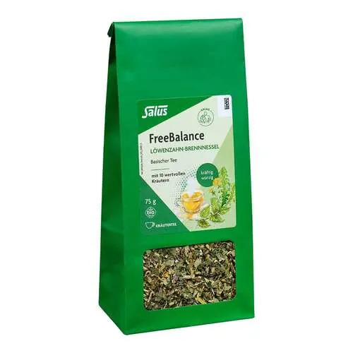 FREEBALANCE Löwenzahn-Brennnessel Tee Bio Salus, 75 g