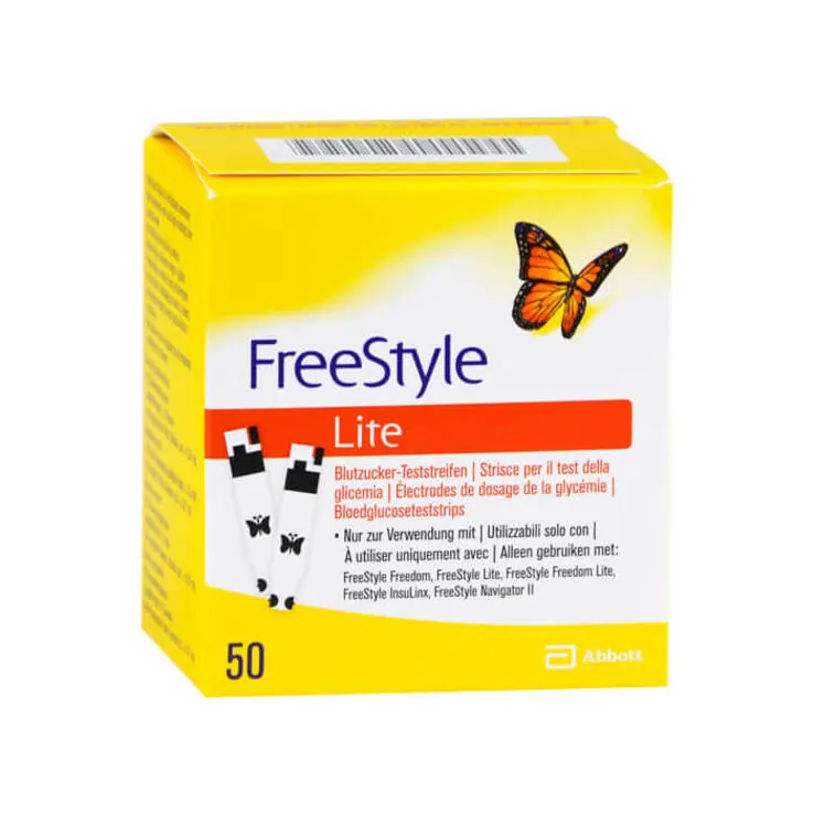 FREESTYLE Lite Teststreifen ohne Codieren, 50 St