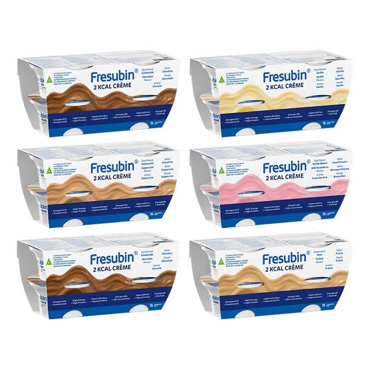 Fresubin 2 kcal Creme Mischkarton im Becher, 24X125 g