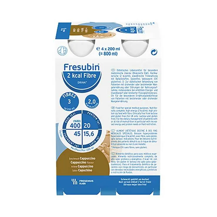 Fresubin 2 kcal Drink Cappuccino, 8X4X200 ml