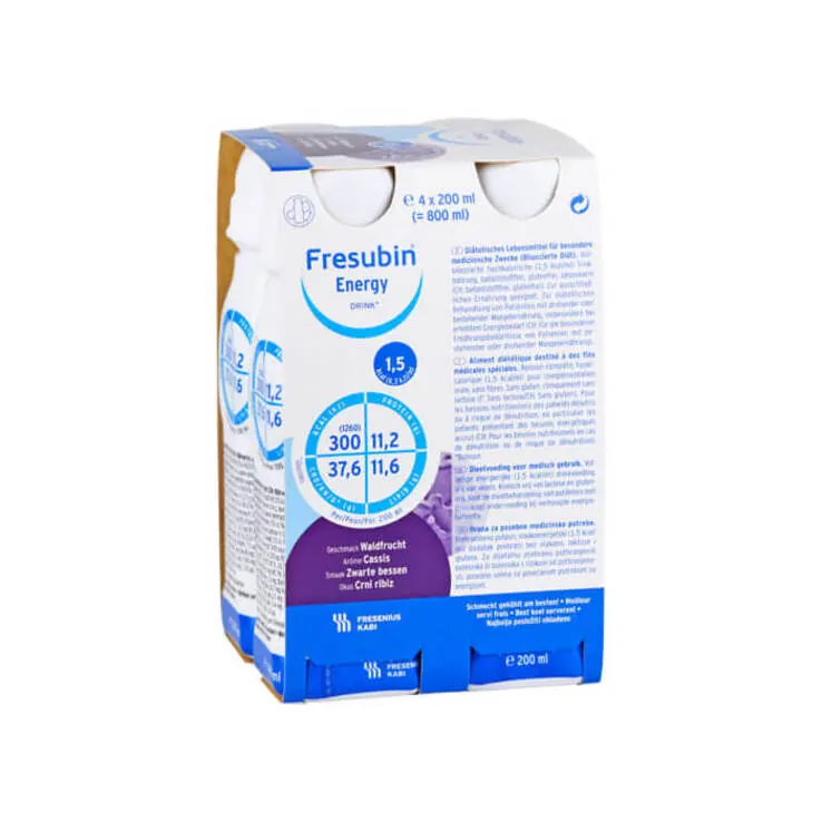 Fresubin Energy Drink Cappuccino Trinkflasche Cpc, 4X200 ml