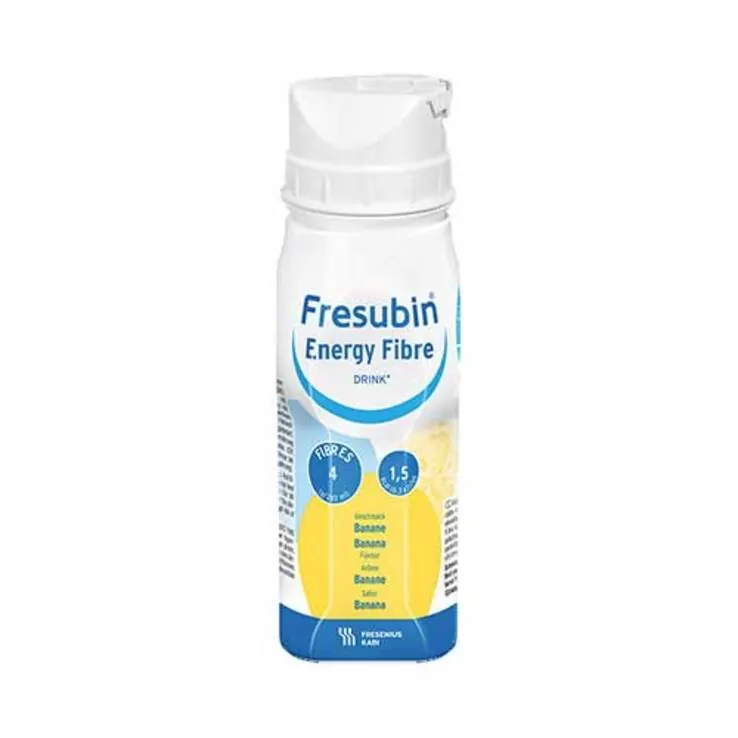 Fresubin Energy Fibre Drink Banane Trinkflasche, 6X4X200 ml