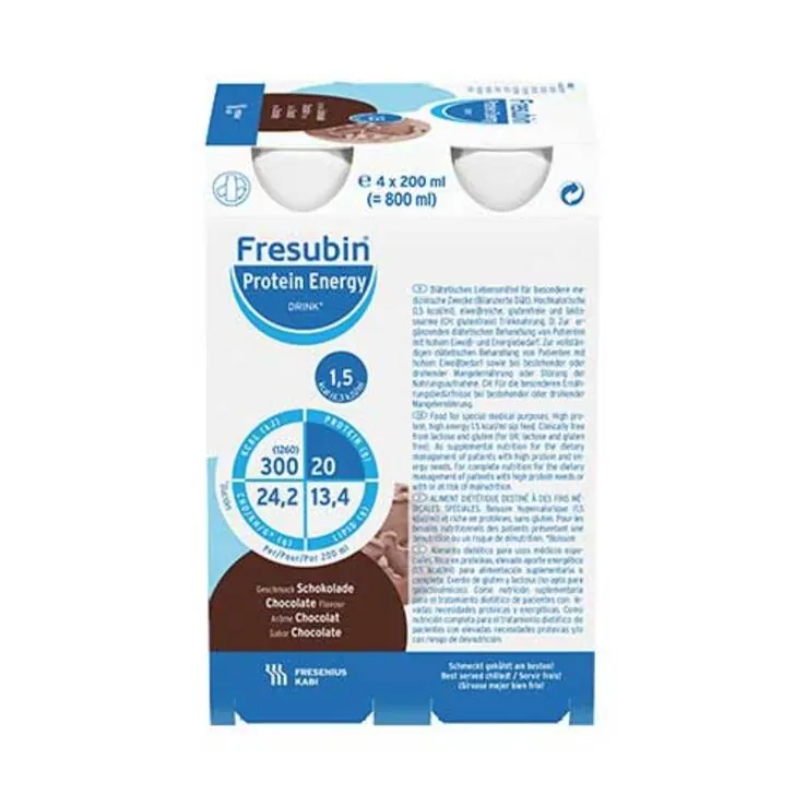 Fresubin Protein Energy Drink Schokol.Trinkflasche, 6X4X200 ml