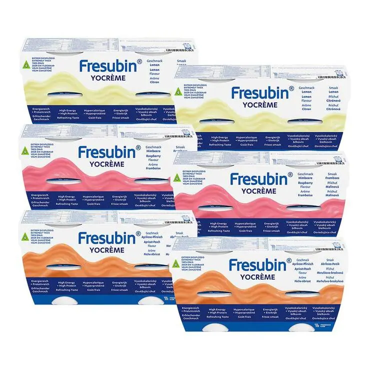 Fresubin Yocreme Aprikose Pfirsich, 24X125 g