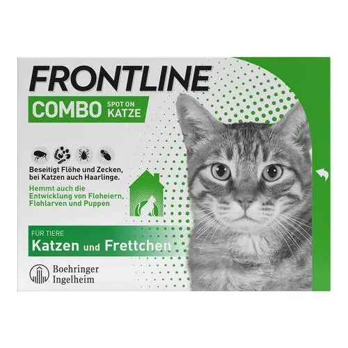 Frontline Combo Spot on Katze Lösung z.Auft.a.Haut, 6 St