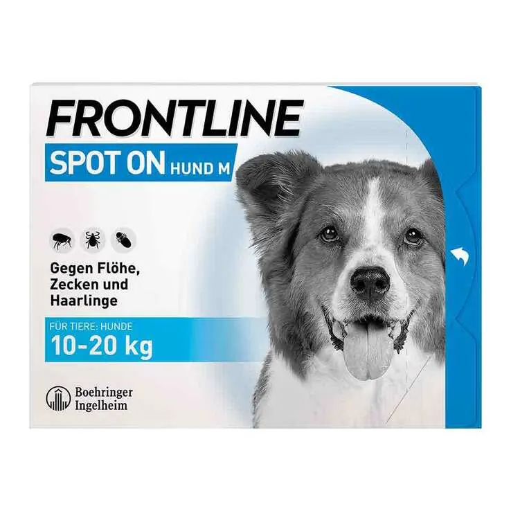 FRONTLINE SPOT ON Hund M Lösung, 6 St