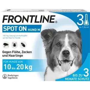FRONTLINESpotonH20Lösungf.Hunde3St