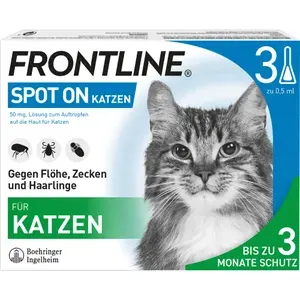 FRONTLINESpotonKLösungf.Katzen3St