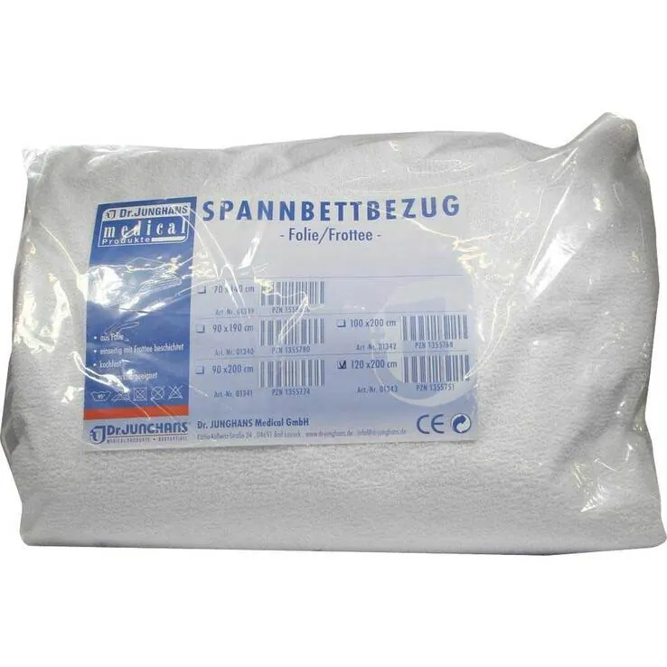 Frottee Spannbettbezug 120x2, 1 St