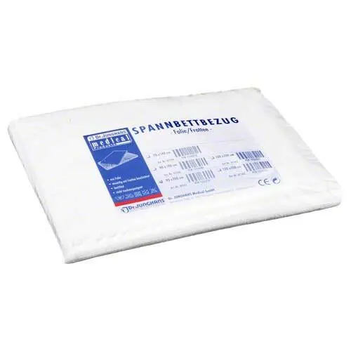 Frottee Spannbettbezug 90x200 cm mit Folie, 1 St