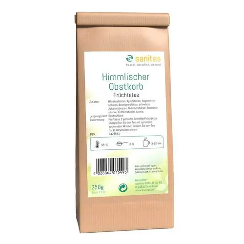 Früchtetee himmlischer Obstkorb, 250 g