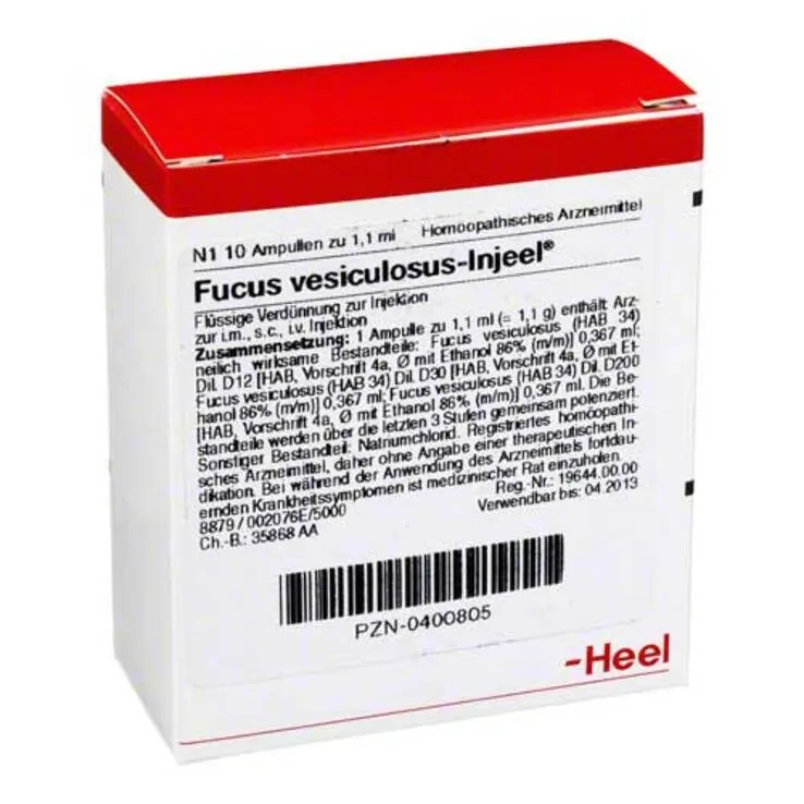 Fucus vesiculosus INJEEL Ampullen, 10 St
