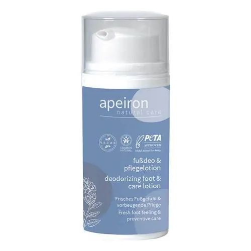 Fussdeo Pflege-Lotion apeiron, 30 ml