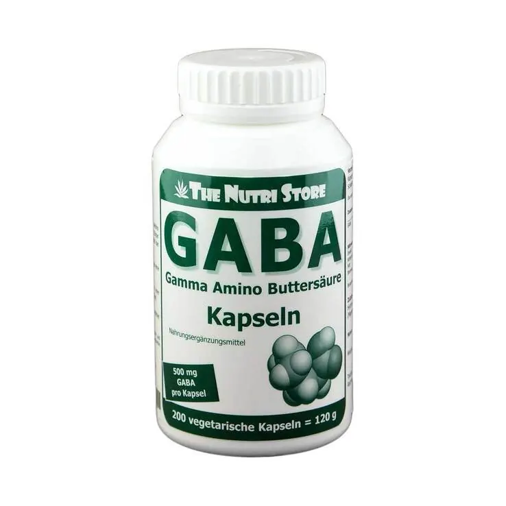 Gaba 500 mg vegetarische Kapseln, 200 St