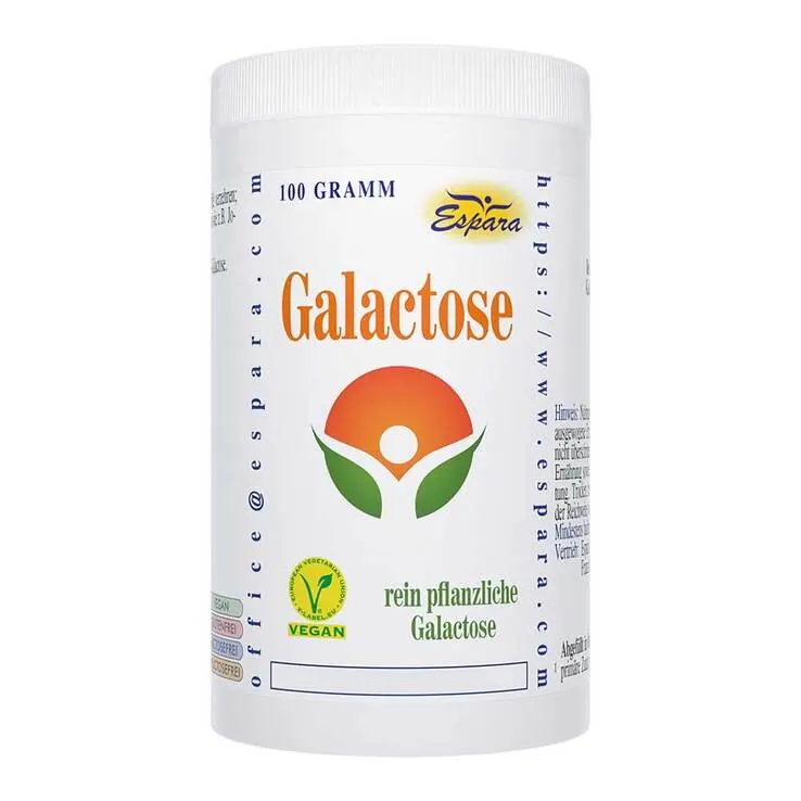 Galactose Pulver, 100 g