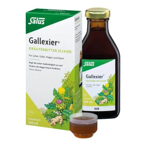 Gallexier Kräuterbitter Elixier Salus Flü.z.E., 250 ml