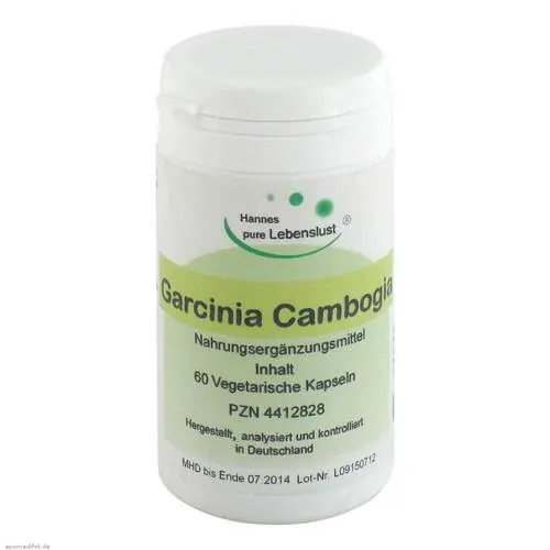 GARCINIA CAMBOGIA 60% Vegi Kapseln, 60 St