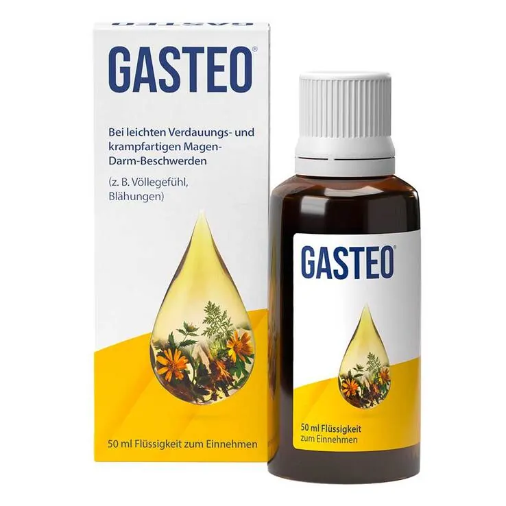 GASTEO Tropfen bei Magen-Darm-Beschwerden, 50 ml