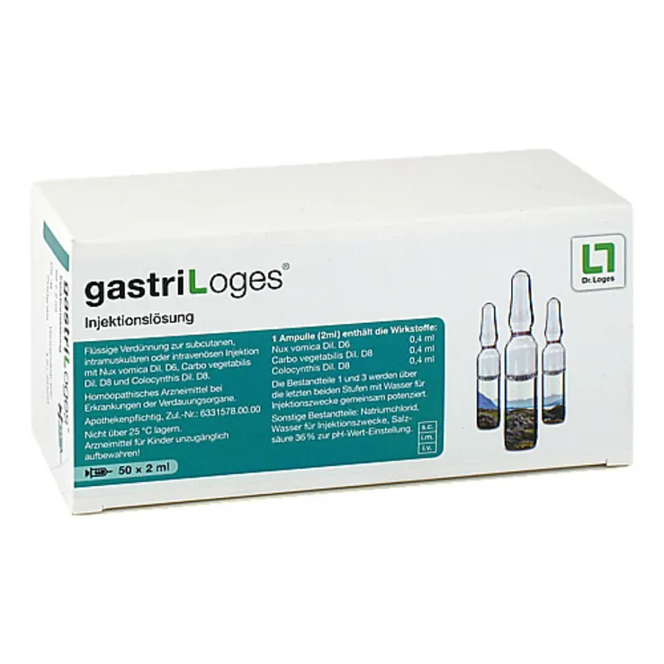Gastri Loges Injektionslösung Ampullen, 50X2 ml