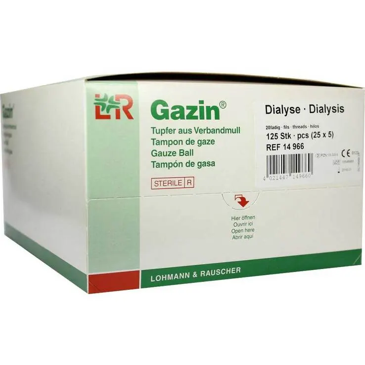 Gazin Dialysetupfer 2 + 3 ster, 125 St
