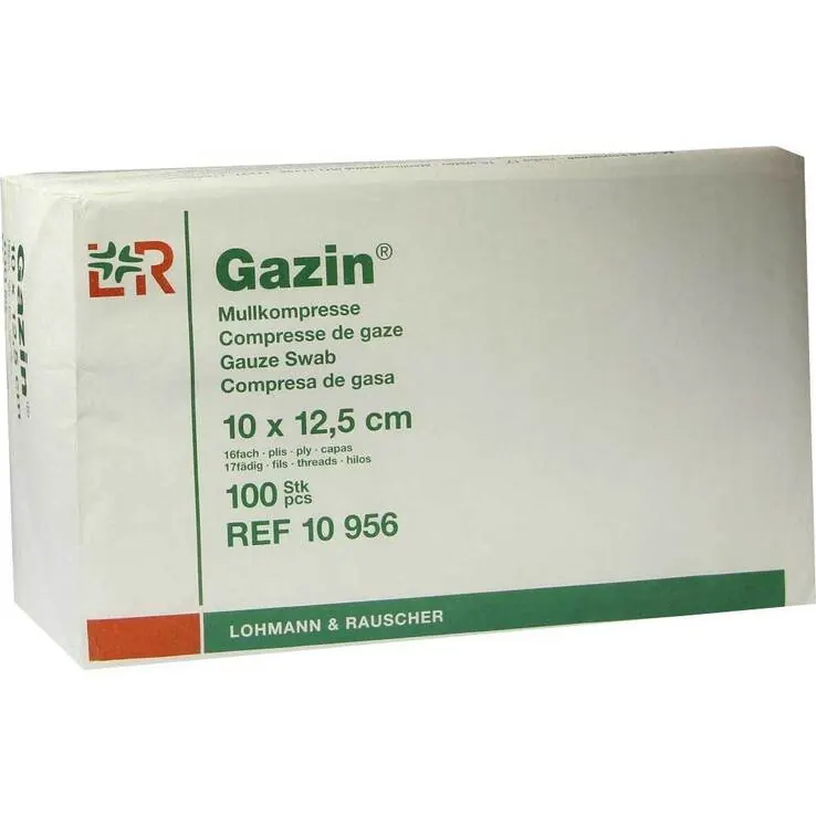 Gazin Kompressen 10x12,5cm 1, 100 St